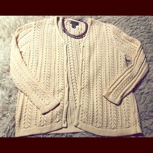 🌻 Eddie Bauer Button up Sweater Sz.XL 🌻